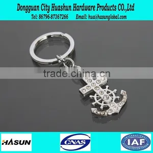 Custom Made Cheap Metal Calabash Keychain thumbnail-5