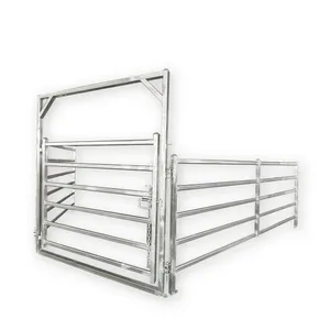 ECO FRIENDLY Bulk Cheap Pricing Hot Dipped Galvanized Livestock Cattle Yard Metal Fences Panels for Sale High Strength thumbnail-3