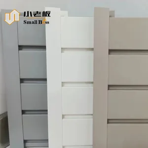 Waterproof PVC SlatwalL Panel for Garage Wall With Hooks and Other Accessories thumbnail-1