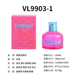 Women's Perfume 100ml Fresh Natural Fruit Flavor Scent Long Last Fragrance Elegant Eau De Toilette Spray Woman Dating Scent thumbnail-1