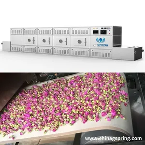 CE Certified Large Capacity Industrial Microwave Dryer Machine for Tea Processing thumbnail-4