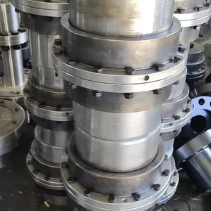 Fabrication d'accouplement personnalisé avec insert en élastomère pour amortissement des vibrations, plage de température de -20°C à 80°C thumbnail-3