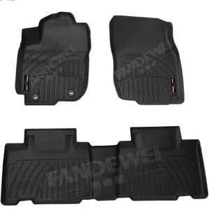 Odorles 3D Auto Carpet Car Floor Mat Luxury Carpet Easy to Clean Anti-slip Makers Custom All Weather Liners Use for TOYOTA RAV4 thumbnail-1