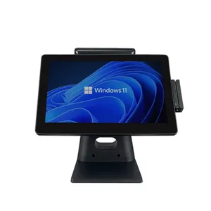 Aonpos AP27 Dual-Screen Pos Terminal Windows Pos Machine Convenience Store POS Terminal Cash Register With Scanner thumbnail-1
