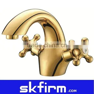 Classic Swan Neck Dual Handle Thermostatic Faucets thumbnail-1