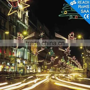 Outdoor Festive Christmas Across Street LED Decoration Motif Lights 3D thumbnail-3
