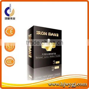 Latex Condoms 3 Pcs OEM High Quality of Male Sex Condom thumbnail-1