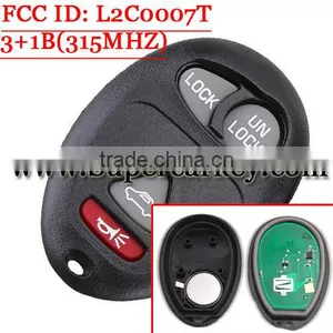 Best Quality 3+1 Button Replacement Keyless Entry Remote Key Fob for Buick L2C0007T #1 thumbnail-1