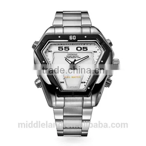 2015 MIDDLELAND Luxury Brand Watch Men Fashion Watch Quartz Wristwatch Full Steel Quartz Brand Watch thumbnail-5