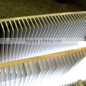 China Best Quality Customized Rectangle Shape Extruded Aluminum Radiator (aluminum Fin, Aluminum Radiator Fins) thumbnail-1