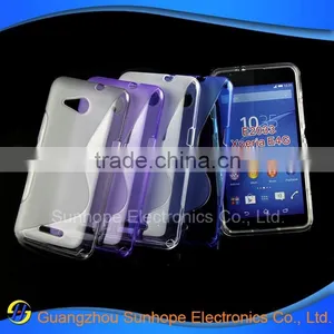 2015 Wave Pattern Design Tpu Covers for Xperia E4g E2003 E2006 E2053 E2043 thumbnail-4