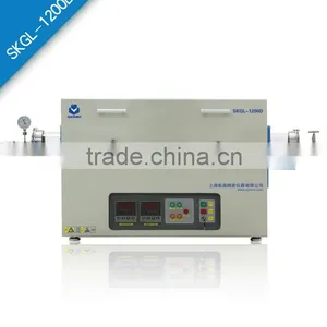 Dual Zone Vacuum Tube Furnace for Laboratory SKGL-1200D thumbnail-1