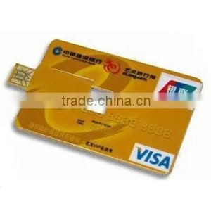 Cheapest 1GB Capacity Business Card Custom Printing Promotional Usb Flash Drive Wholesale With Holesale Package thumbnail-1