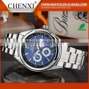 Hot Japan Quartz Siliver Stainless Steel Watch thumbnail-4