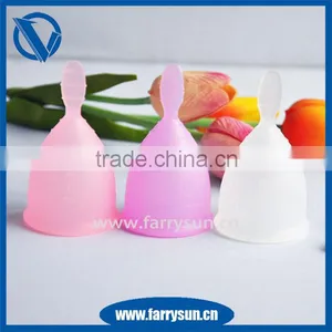 OEM Feminine Hygiene Platinum Liquid Silicone Medical Oem Menstrual Cup thumbnail-5