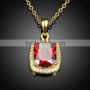 2016 Newest Big Zircon Necklace,gold Plated Necklace,lady Jewelry Necklaces thumbnail-6