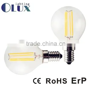 360degree LED Lighting E27/B22/E14/B15 AC100-140V/AC220-240V G45 Led Filament Bulb Glass Body G45 Led Globe Lighting thumbnail-2