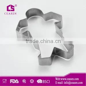 Stainless Steel Superman Shape Cookie Cutter thumbnail-1