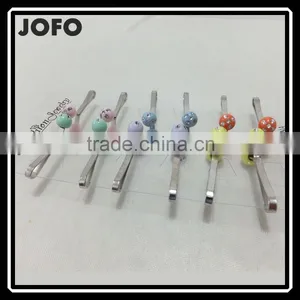 Hot Sale Wholesale Muslim Hijab Safety Pins Clips for Lady Wedding Accessories PDJ0125 thumbnail-1