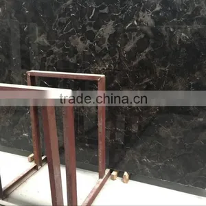 2016 Hot Sale Polished Cheap Chinese Brown Marble Dark Emperador Slab thumbnail-2