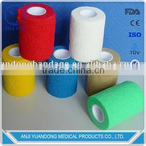 China Wholesale High Quality 100% Cotton Cohesive Bandage thumbnail-1