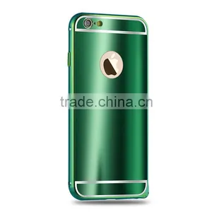 XNE 24K Plated Metal Hard Bumper Case for IPhone 6s 2in1 Luxury High Quality PC 360degree Full Back Cover for IPhone 6 4.7 thumbnail-4