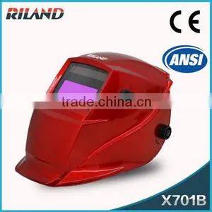 Riland Brand New Design High Quality Auto Darkening Welding Helmet Galvanized Welding Helmet thumbnail-5