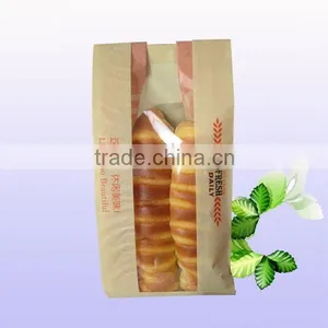 Guangxi Factory Made Kraft Paper Bag for Bread thumbnail-1