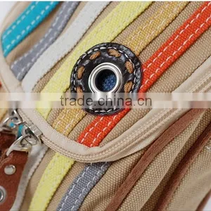 2016 China Supplier Cute Mini Satchel Canvas Waist Bag Waterproof Waist Bag Portable Shoulder Waist Bag thumbnail-4