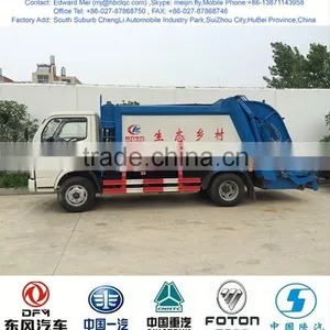 Hot Sale Dongfeng Garbage Truck, Garbage Vehicle thumbnail-2