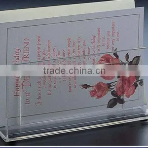 2015 New Acrylic Card Holder&organizer, High Quality Elegant Organizer, Acrylic Box thumbnail-3