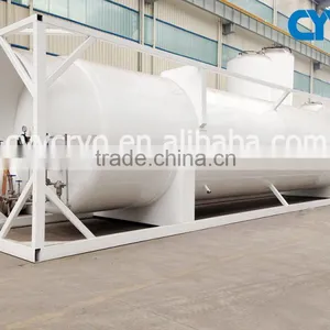 20M3 Liquid Oxygen Nitrogen Argon Co2 ASME Approval ISO Tank Container thumbnail-3