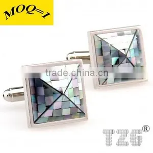TZG01844 Shell Cufflink thumbnail-1