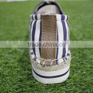 Purple Stripes Fashion Women Men Canvas Shoes thumbnail-3