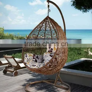 Top Rattan Wicker Bedroom Swing Chair thumbnail-2