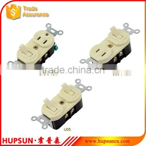 High Quality and Favourable Price Ivory Color 250V 20A Wall Outlet thumbnail-5