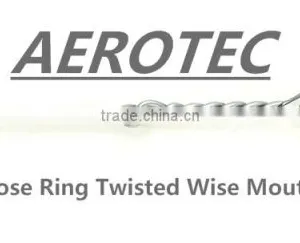 Horse Equipment Loose Ring Twisted Wise Mouth Horse Bits thumbnail-1