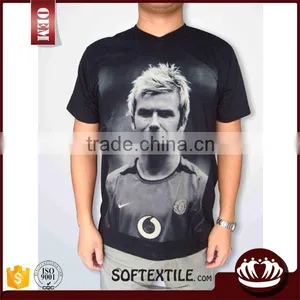 Cheap 65% Polyester 35% Cotton Customized Sublimation Printed T Shirts thumbnail-2