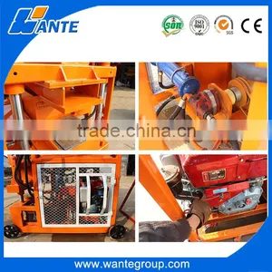 WT1-10 Small Scale Clay Brick Making Machine With Diesel thumbnail-1