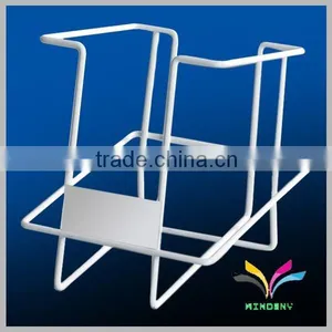 Made in China Best Selling Display Stand Floor Standing Durable Metal Wire Barbell Rack thumbnail-6