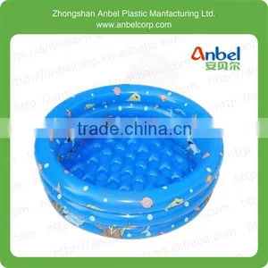 New 30" Tricyclic Inflatable Kids Swimming Bathtub Paddling Ball Pool 3-ring thumbnail-4
