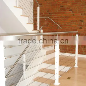 Indoor Stianless Steel Balustrade Railings for Stair Case or Pool Fence thumbnail-5