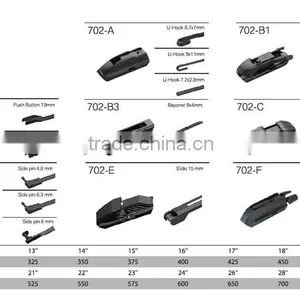 2016 High Quality Universal Type Mult-function Car Flamless Wiper Blade thumbnail-2