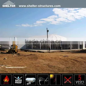 12m High Peak Hexagonal Tent thumbnail-6