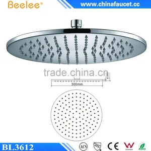 Beelee Round Brass Bathroom Top Shower 10'' 12'' 16'' Ceiling Mist Rainfall Shower Head Quality Choice thumbnail-2