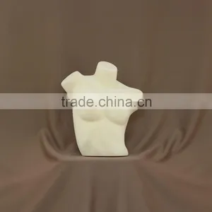 Sexy Lady Bust Flocking Senior Mannequin for Tailor thumbnail-2
