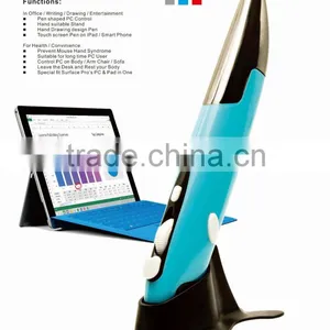 The Newest Business Gifts, Oem Wireless Optical Pen Mouse With Laser Pointer rf 2.4g thumbnail-4