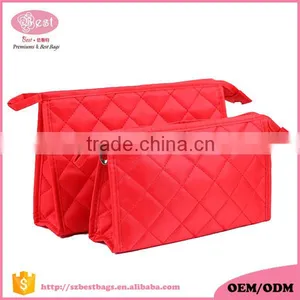 2016 Wholesale Custom Makeup Travel Toiletry Promotional Fashion Cosmetic Bags thumbnail-1