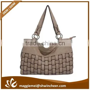 2015 High Quality Fashion Leather Lady Handbag Make in China thumbnail-1