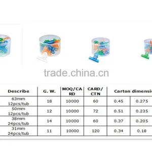 Hot Selling Stationery Plastic Binder Clips for Promotion thumbnail-4